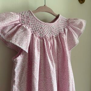 Edgehill Collection Smocked Bishop Dress | Size 3t